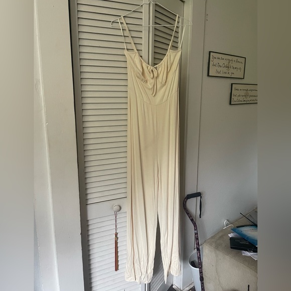 Bear Dance beige/crème colored jumpsuit - Picture 1 of 3